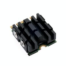 Dissipatore di calore per SSD M.2 2230 FinalCool Radiatore per unità disco rigido in alluminio solido (nero)