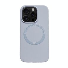 Per iPhone 16 Pro Max Custodia magnetica in silicone Magsafe (viola chiaro)