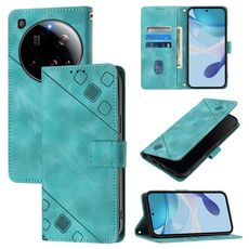 Per Xiaomi 15 Ultra Skin-feel Custodia in pelle goffrata per telefono (verde)
