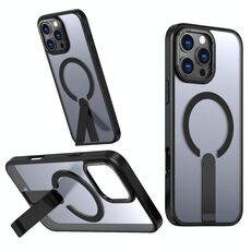 Per iPhone 16 Pro Max Star Shine Series TPU + PC MagSafe Custodia per telefono con supporto pieghevole (nero)