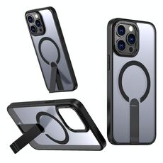 Per iPhone 15 Pro Max Star Shine Series TPU + PC MagSafe Custodia per telefono con supporto pieghevole (nero)