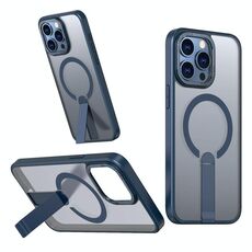 Per iPhone 14 Pro Star Shine Series TPU + PC MagSafe Custodia per telefono con supporto pieghevole (blu navy)
