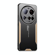 Per Xiaomi 15 Ultra Blade Series TPU Hybrid Metal Phone Case (Oro)