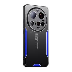 Per Xiaomi 15 Ultra Blade Series TPU Hybrid Metal Phone Case (Blu)