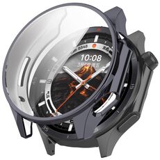 Per OnePlus Watch 3 Custodia protettiva per orologio in TPU elettrolitico a copertura totale (grigio)