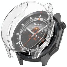Per OnePlus Watch 3 Custodia protettiva per orologio in TPU elettrolitico a copertura totale (trasparenza)