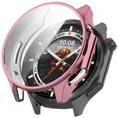 Per OPPO Watch X2 Custodia protettiva per orologio a copertura totale in TPU elettrolitico (rosa)