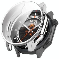 Per OPPO Watch X2 Custodia protettiva per orologio in TPU elettrolitico a copertura totale (argento)