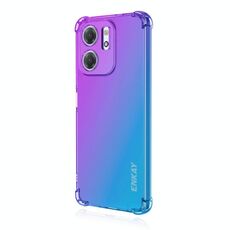 Per Infinix Hot 50i / Smart 9 ENKAY Hat-Prince Gradient Airbag TPU Custodia per telefono (viola blu)