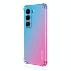 Per Infinix Hot 50 Pro ENKAY Hat-Prince Gradient Airbag TPU Custodia per telefono (blu rosa)