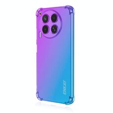 Per Tecno Camon 30 4G ENKAY Hat-Prince Gradient Airbag TPU Custodia per telefono (viola blu)