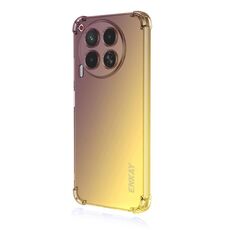 Per Tecno Camon 30 Premier 5G ENKAY Hat-Prince Gradient Airbag TPU Custodia per telefono (oro viola)