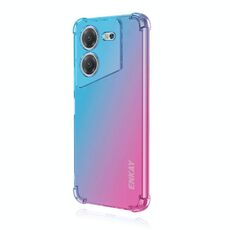 Per Tecno Pova 5 4G ENKAY Hat-Prince Gradient Airbag TPU Custodia per telefono (blu rosa)