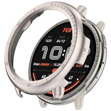 Per Amazfit Active 2 A2437 Custodia protettiva per orologio cavo in PC a mezza copertura (Starlight)
