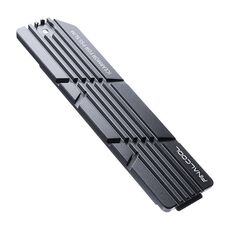 Per PS5 Slim / Pro FinalCool M.2 2280 NVME SSD Radiatore Dissipatore di calore in lega di alluminio integrato (argento)