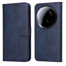 Per Xiaomi 15 Ultra Classic Calf Texture Custodia in pelle Flip per telefono (blu)