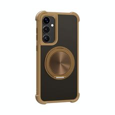 Per Samsung Galaxy S23+ 5G CD Texture Supporto girevole a 360 gradi MagSafe Custodia per telefono (oro)