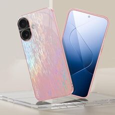 Per iPhone 16 Custodia antiurto in acrilico abbagliante (rosa)