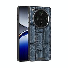 Per OPPO Find X8 Pro ABEEL Beast Pattern 6D Custodia per telefono in vera pelle MagSafe micro-goffrata (blu)