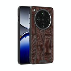 Per OPPO Find X8 ABEEL Beast Pattern 6D Micro-Embossed MagSafe Custodia per telefono in vera pelle (marrone)