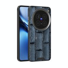 Per vivo X200 Pro ABEL Beast Pattern 6D Micro-Embossed MagSafe Custodia per telefono in vera pelle (blu)