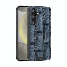 Per Samsung Galaxy S24 5G ABEEL Beast Pattern 6D Micro-Embossed MagSafe Custodia per telefono in vera pelle (blu)