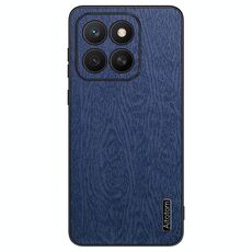 Custodia antiurto in pelle per telefono Honor X8c Tree Bark (blu)
