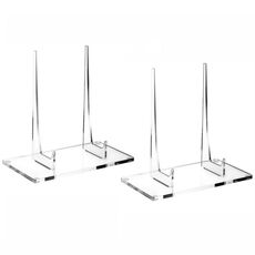Cornice per foto in acrilico, supporto per libro, specifiche: 2 set