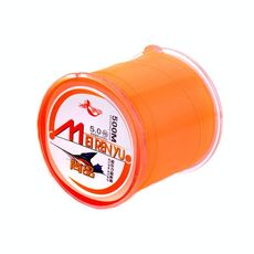 Meirenyu 500m Semi-galleggiante Rocky Fishing Line Linea di pesca in nylon resistente all'usura, Misura: 2.5 (arancione)