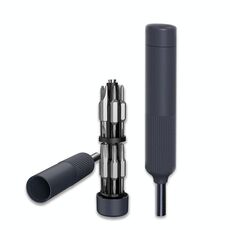 Kit di utensili per cacciavite di precisione a doppia punta 27 in 1, mini strumento di riparazione per occhiali, computer e telefono cellulare (involucro in ABS)