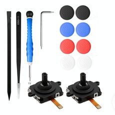 14 in 1 C Tipo per Meta Quest 2 Set di strumenti di riparazione Maniglia Joystick Parti di ricambio
