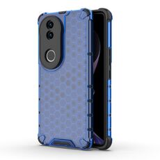 Per vivo V50 5G Global Shockproof Honeycomb PC + TPU Custodia per telefono (blu)