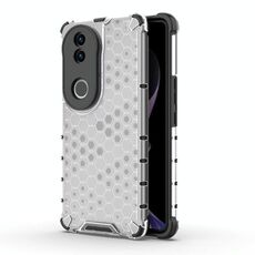 Per vivo V50 5G Global Shockproof Honeycomb PC + TPU Custodia per telefono (bianco)