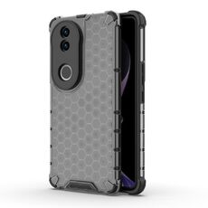 Per vivo V50 5G Global Shockproof Honeycomb PC + TPU Custodia per telefono (Nero)