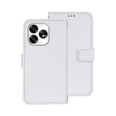 Per Umidigi A15 idewei Crazy Horse Texture Custodia in pelle per telefono (bianco)