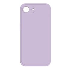 Per iPhone 16e Custodia per telefono in silicone liquido imitazione (viola)