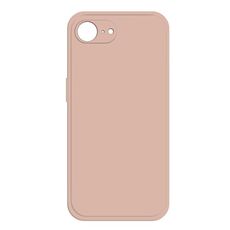Per iPhone 16e Custodia per telefono in silicone liquido imitazione (rosa)