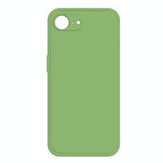 Per iPhone 16e Custodia per telefono in silicone liquido imitazione (verde matcha)
