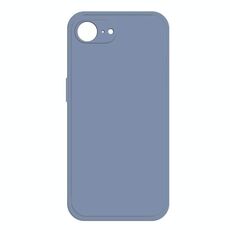 Per iPhone 16e Custodia per telefono in silicone liquido imitazione (grigio)