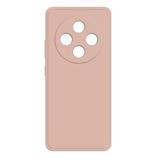 Per Redmi 14C 5G Custodia per telefono in silicone liquido imitazione (rosa)