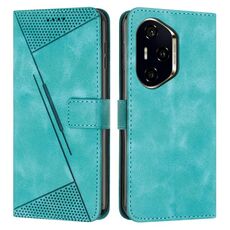 Per Honor 300 Pro / 300 Ultra Dream Triangle Custodia in pelle con cordino (verde)