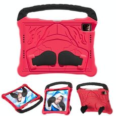 Per iPad Pro 11 2022/2021/2020 Boxing Series Kickstand EVA Custodia antiurto per tablet (rosso nero)