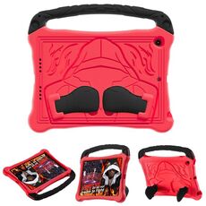 Per iPad 10.5 2017 / Air 3 2019 Boxing Series Kickstand EVA Custodia antiurto per tablet (rosso nero)