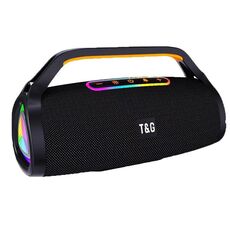 T&G TG417 40W Altoparlante Bluetooth wireless portatile con doppio microfono per esterni (nero)