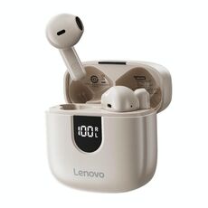 Auricolari Bluetooth wireless semi-in-ear originali Lenovo EA120 (bianco roccia)