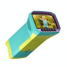 Microscopio per bambini con schermo HD da 3 pollici X1, ingrandimento 800X (verde)