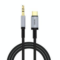 Cavo adattatore audio da tipo C a 3,5 mm WIWU Wi-C048 Legend Series, lunghezza: 1,5 m (nero)