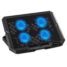 X4 4 Ventole 7 Velocità Controllo Silenzioso Altezza Regolabile Supporto per Laptop Raffreddamento Pad