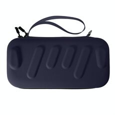 Per Nintendo Switch / Switch OLED Borsa portaoggetti rigida portatile Versione con spina USA (blu scuro)