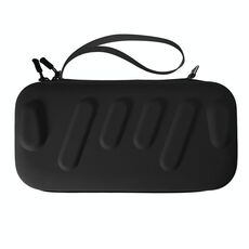 Per Nintendo Switch / Switch OLED Borsa portaoggetti portatile rigida Versione con spina UE (Nero)